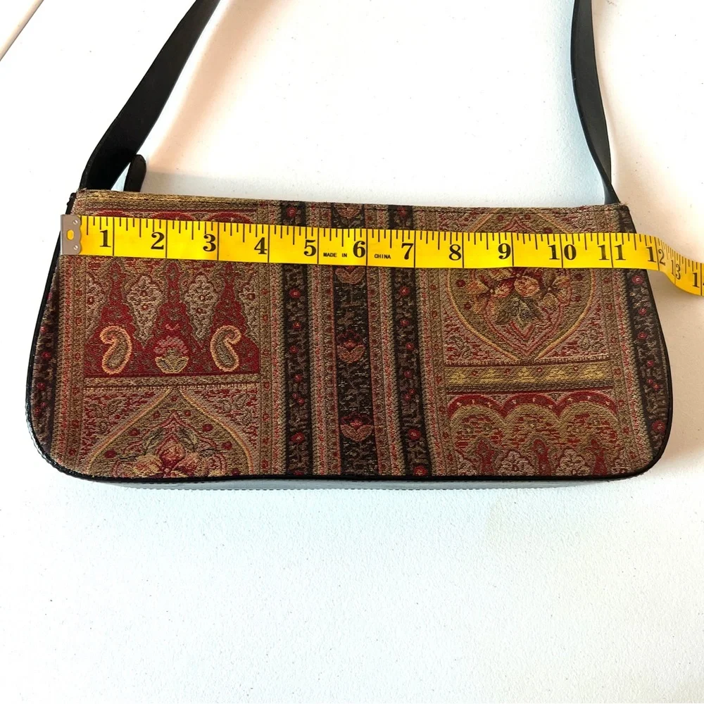 Elegant Brown Tapestry Bohemian Patterned Women's Bag